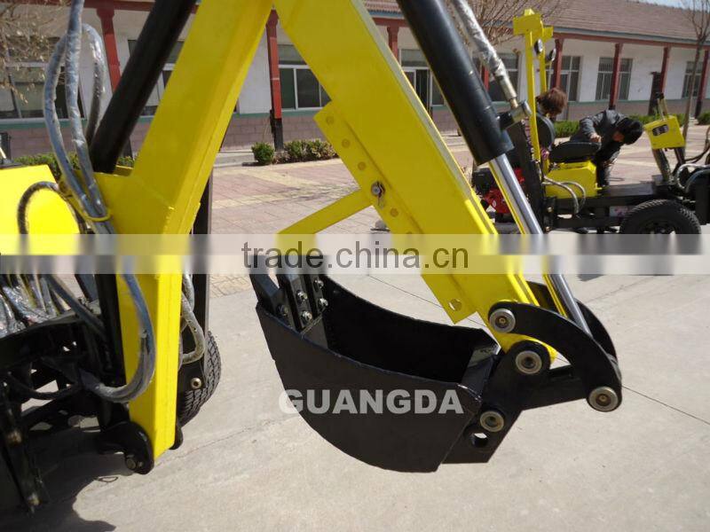towable backhoe for agriculture use