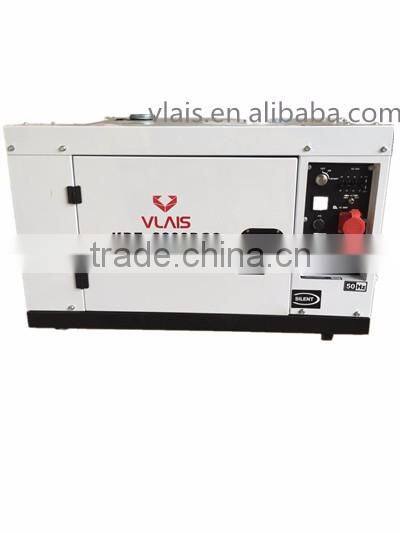 8KVA diesel generator for household use with three-phase slient engine