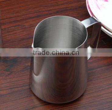 intensification European style stainless steel milk frothing pitcher