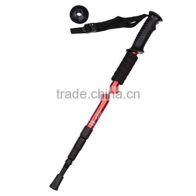4 Sections Aluminum High Quality Lightweight Retractable Walking Stick
