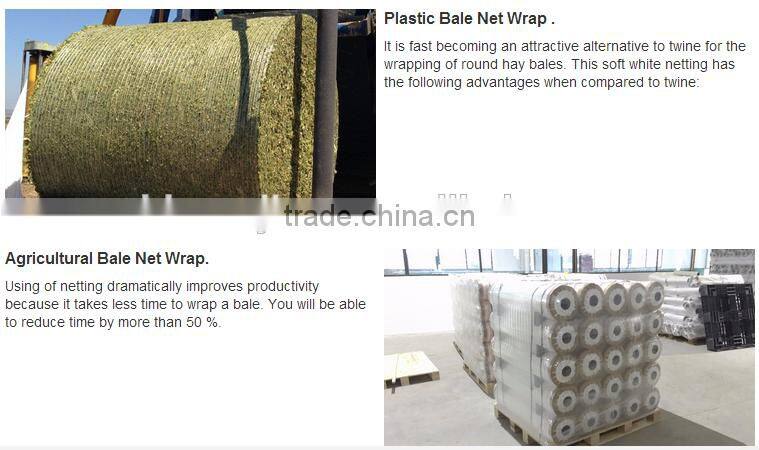 straw used HDPE hay bale net made in china