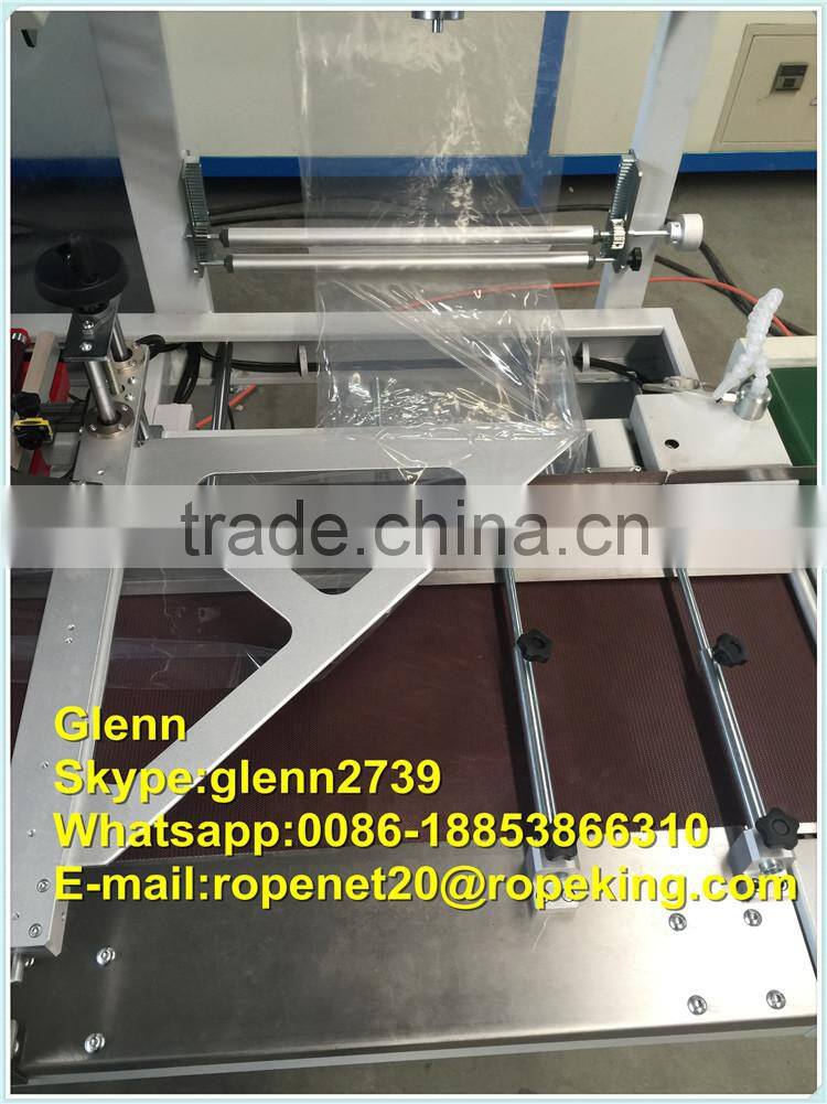 Shandong taian plastic semi-automatic carton box strapping machine