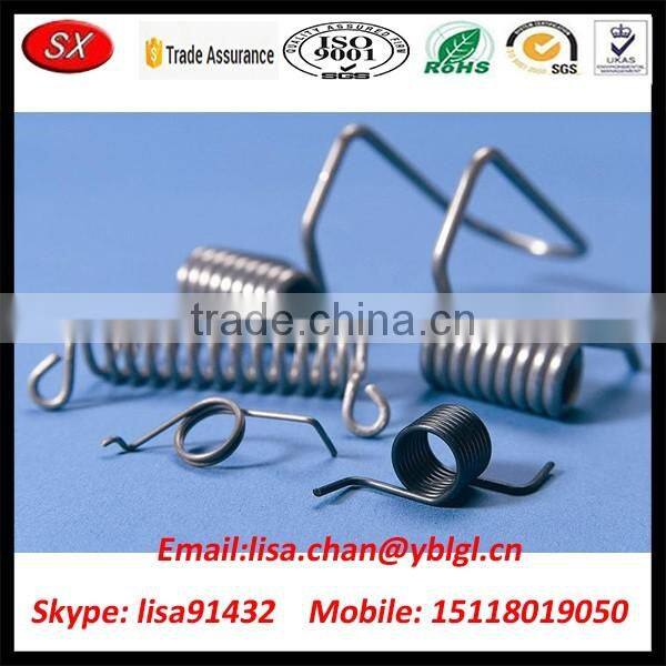 Dongguan Factory OEM Steel Extension Springs with Double Hooks