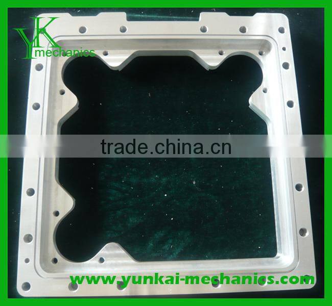 Aluminum hydraulic spare parts by cnc vertical machining center