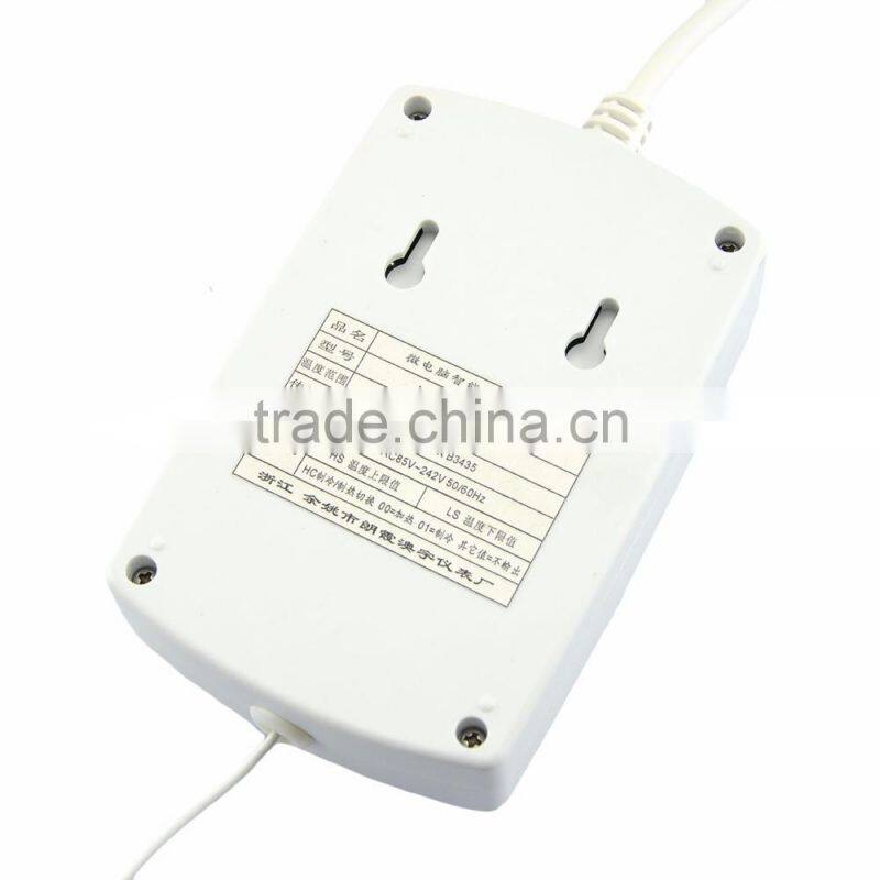 Twin Socket Thermostat for Reptile Snake Lizard Incubator Aquarium Heat Mat Lamp