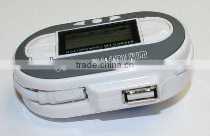 New Car Radio FM Transmitter Accessory for MP3 MP4 Apple iPod Zune Sansa Fuze