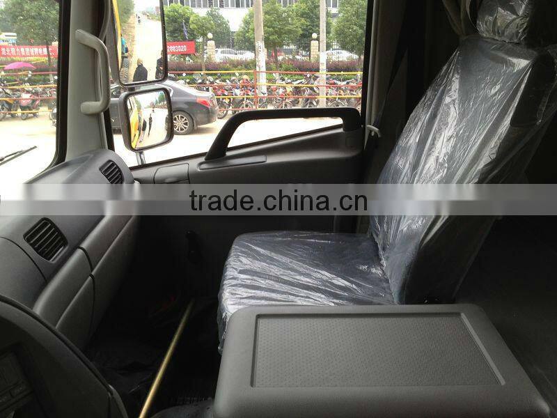 6x4 dongfeng crane tipper truck, crane dump truck