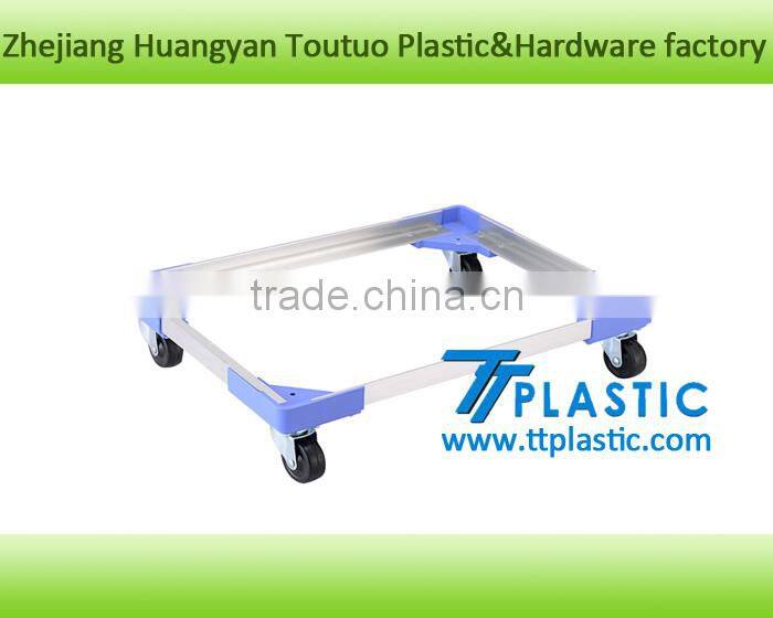 warehouse using anti-static plastic crate trolley manufacturer