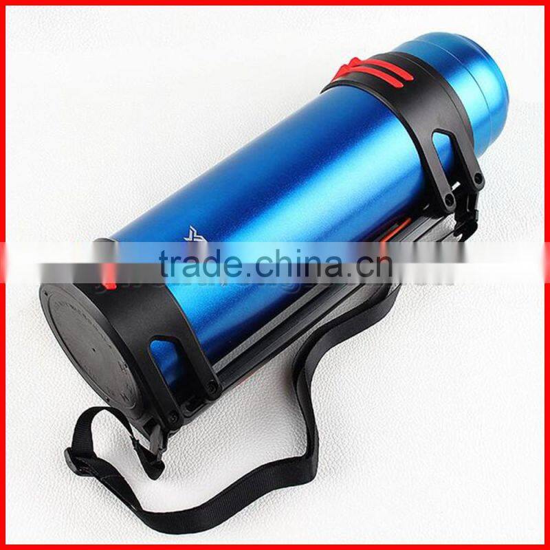 Wholesale Stainless steel double wall 2.2 liter large capacity travel and sport vacuum insulated bottle