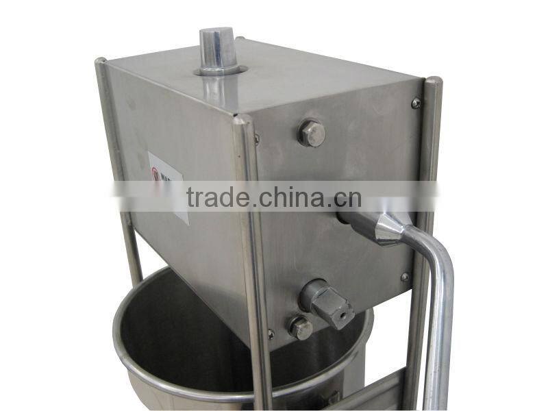 GRT-10L stainless steel vertical commercial 10L Manual Sausage Stuffer