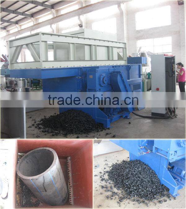 Plastic single shaft shredder