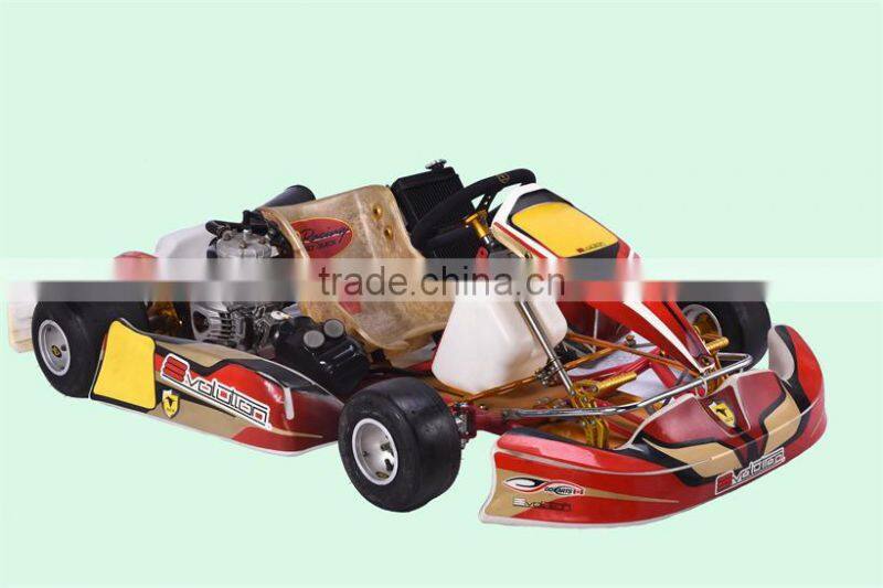 Newest good performance 4 wheels water cooled karting for adults