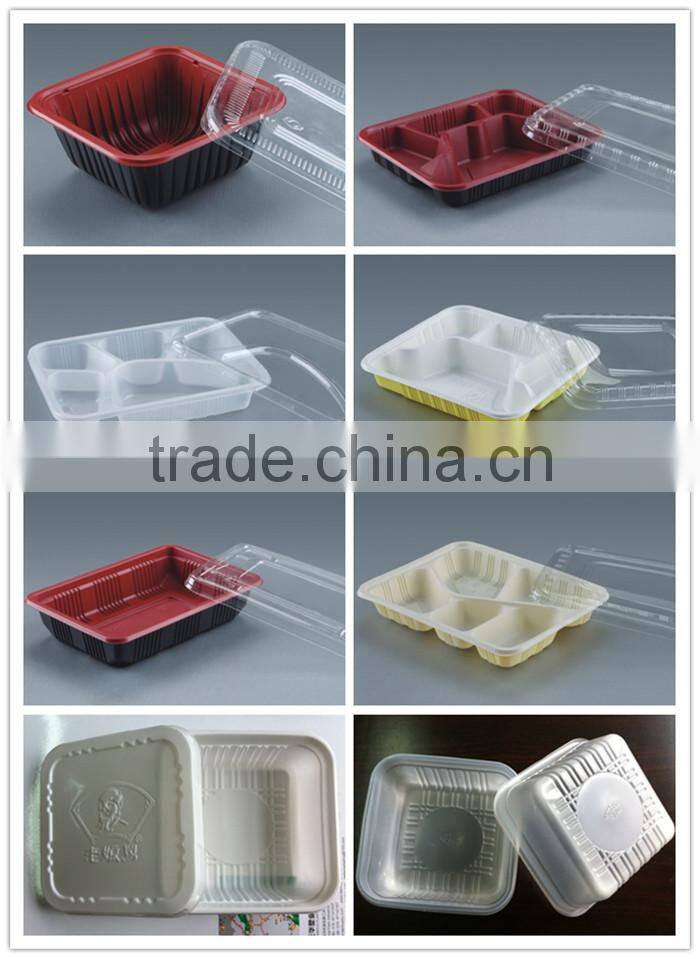 Disposable Blister Process Plastic Round Display Food Tray,Plastic Display Food Plate,accept customized order