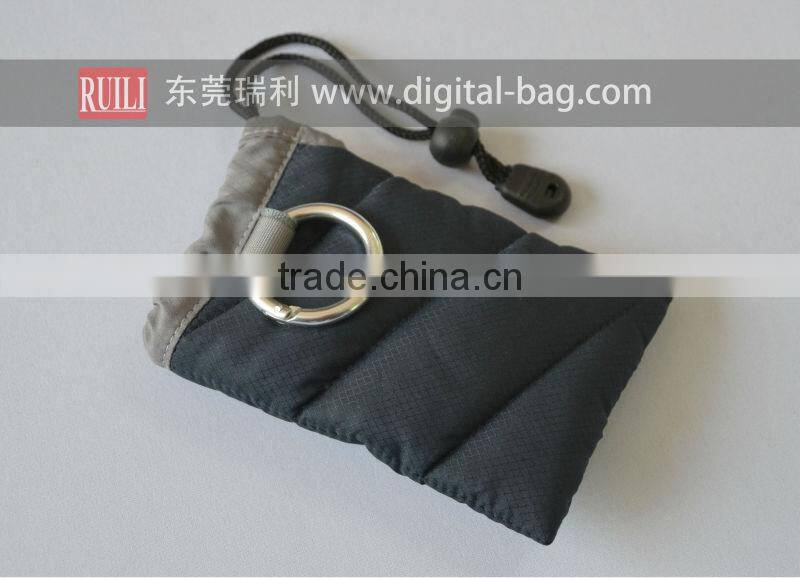 Stylish mobile phone pouch drawstring bag/sleeves