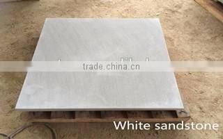 Cheap natural stone white sandstone wall tiles