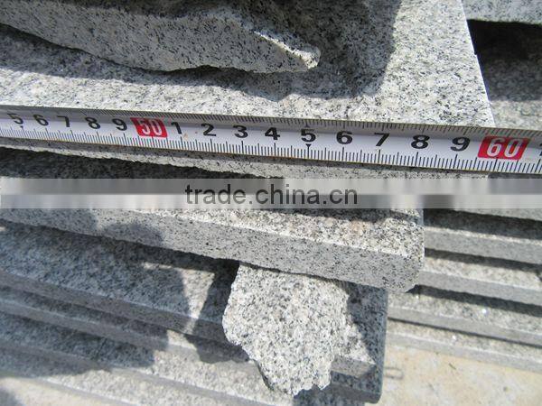Light grey granite G603 mushroom stone, mushroom stone natural decorative stone