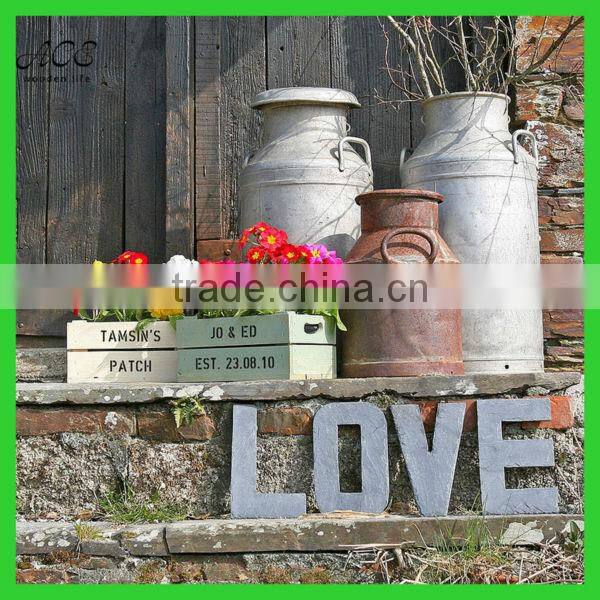 Antique Wood Crate Wooden storage box Vintage wood crate