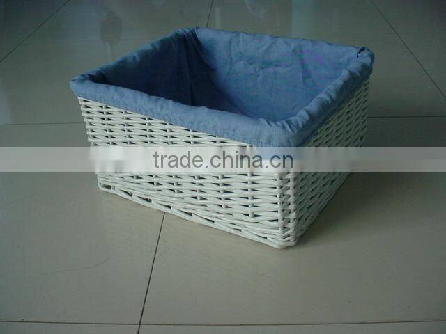 2014 Linyi durable storage wicker basket for wholesale
