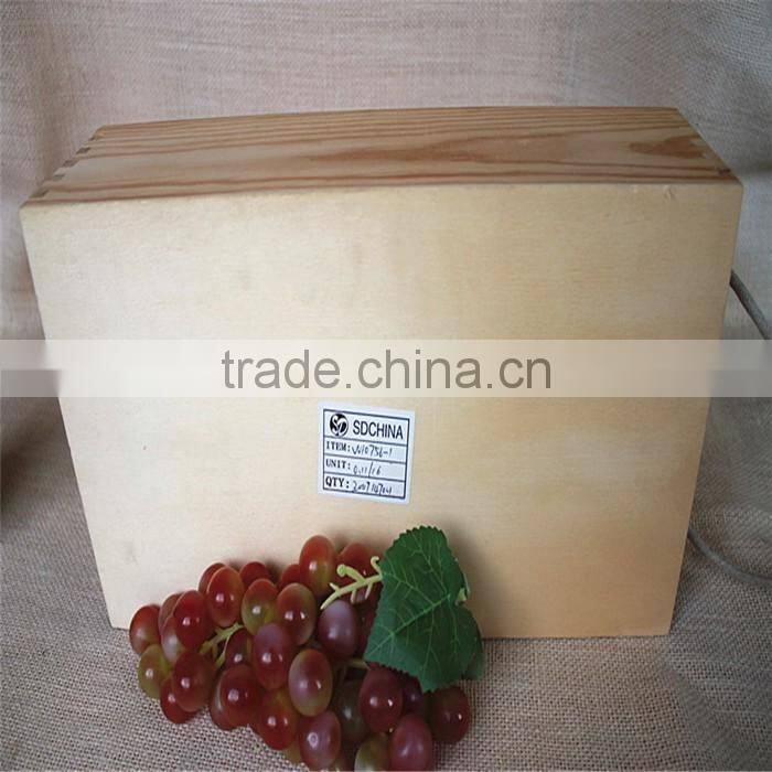 Cheap wood wine box wooden wine gift box for sale