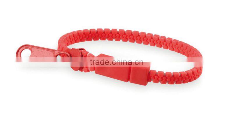 bracelet with zip fastening bracelet ,promotional gift
