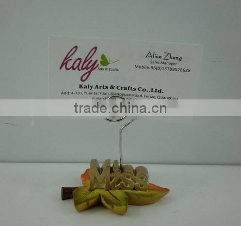 maple leaf candle holder polyresin Tea-Light holder