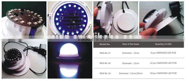 Party Decoration Under Table Led Lighting with Remote Controller