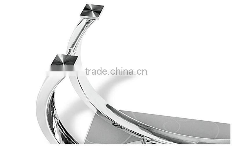 Modern stainless steel coffee table base wholesale chrome metal table legs FF-063