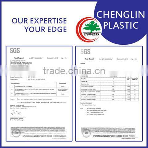 clear rigid 200 micron plastic film