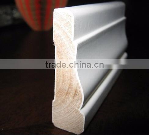 primed decorative mdf skirting board