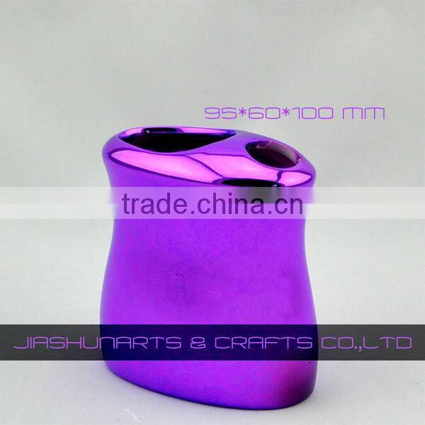 2013 new Purple ceramic bathroom set