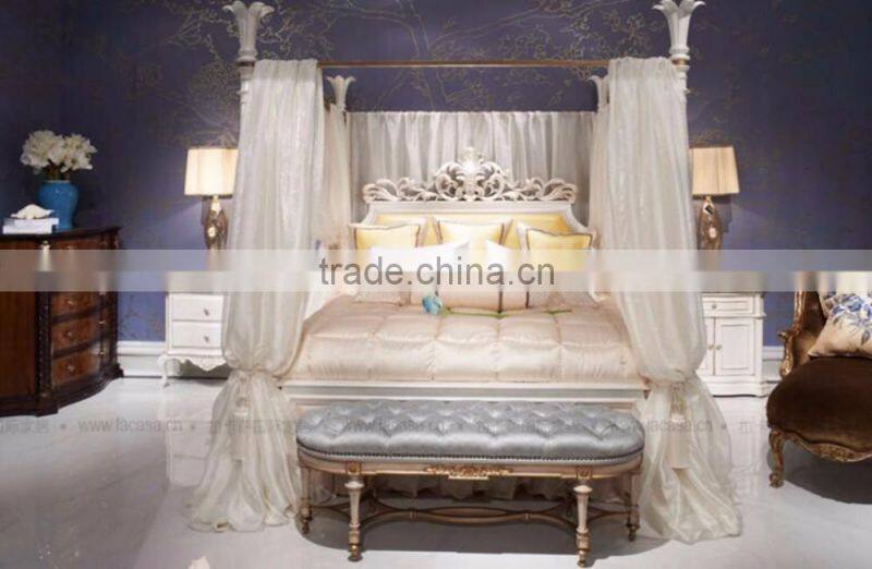 Antique Regency English Victorian Style Solid Wood Carved Armchair with Floral Painted and Rattan Chair Back BF12-05314c