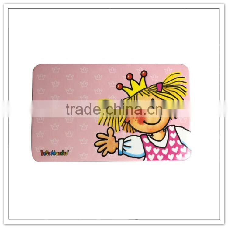 23.5cm Rectangle Germany melamine cutting board plastic for kids breakfast