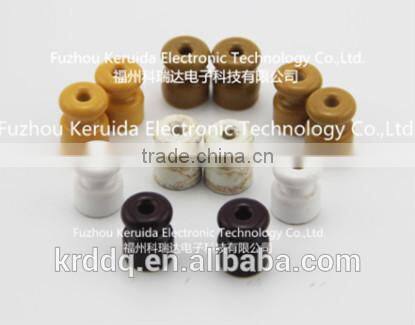 2017 electric fence glazed ceramic insulator