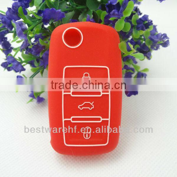 Fashion 2010 2013 Fob smart Volkswagen 3 buttons EOS,Loungyee,car key cover jackets.remote key cover case