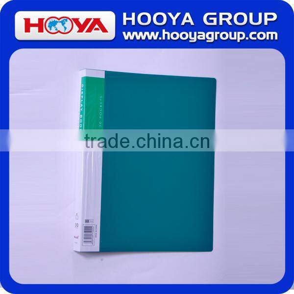 promotional cheap stationery wholesale plastic clear book