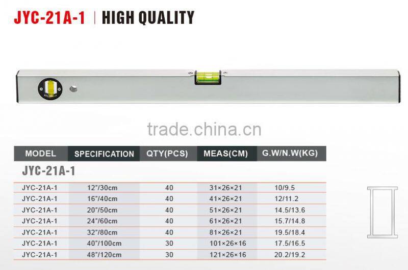 Heavy Duty Magnetic Aluminium Spirit Level Ruler