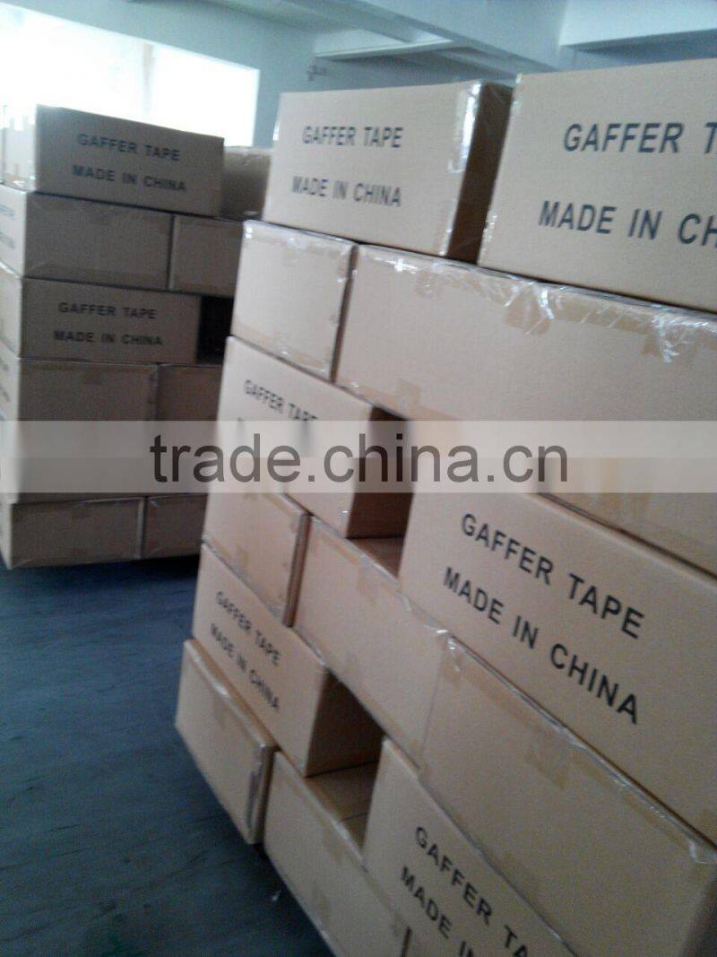 China manufacturer shinny cloth duct tape double side cloth adhesive tape cloth tape