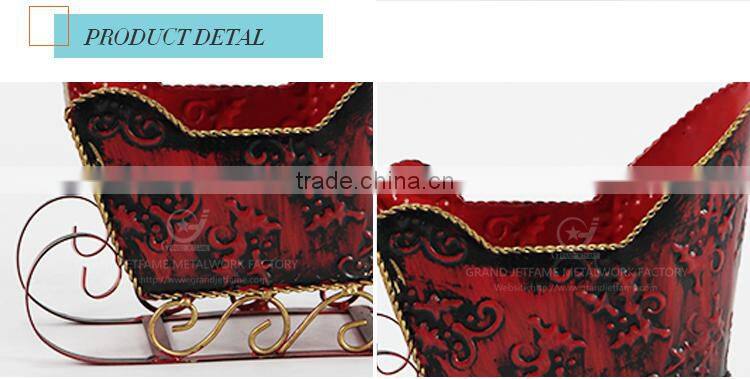 Garden galvanized or iron plant pot decorations pots for gardening metal tub planter