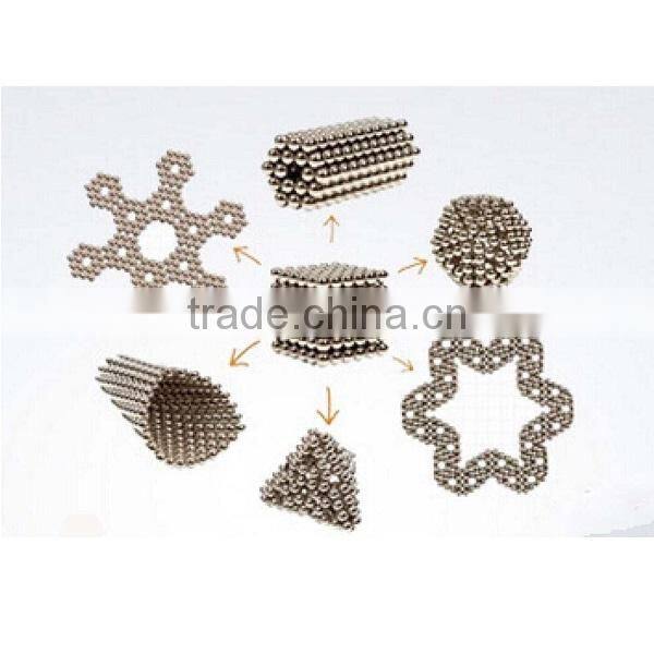 Magnetic Decompression Ball Educational Toys for Children Size 3mm Pack of 216 Pieces