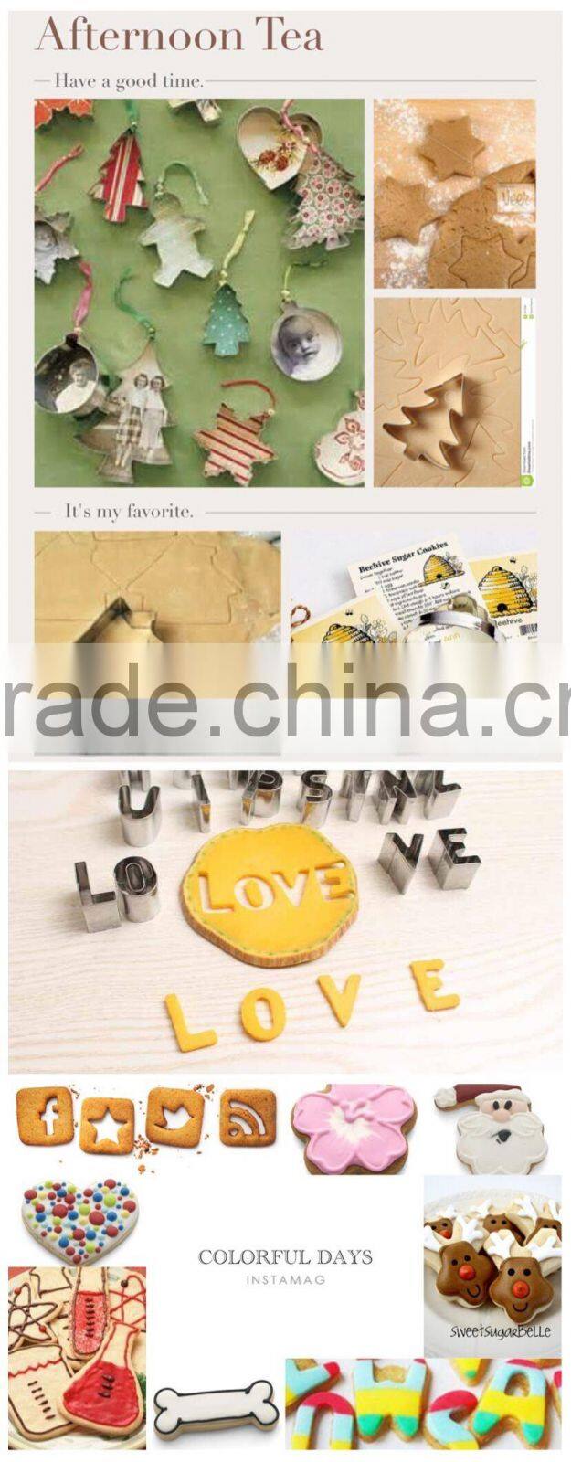 3pcs bulk cookie cutter