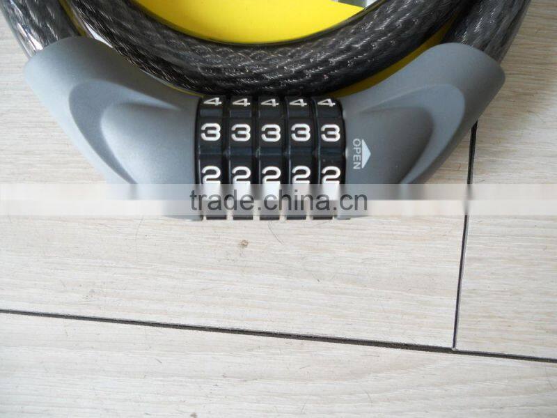 20mm Cable Combination Bike Lock