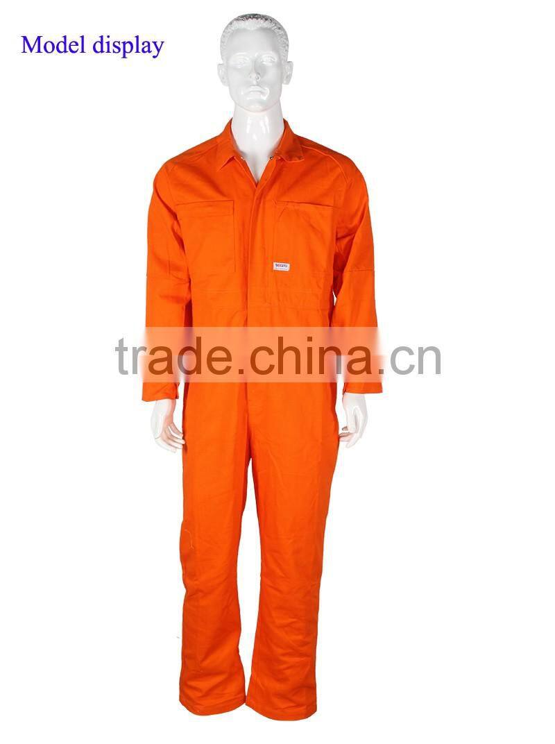 Custom Cotton Fabric Safety Work Overall Suit