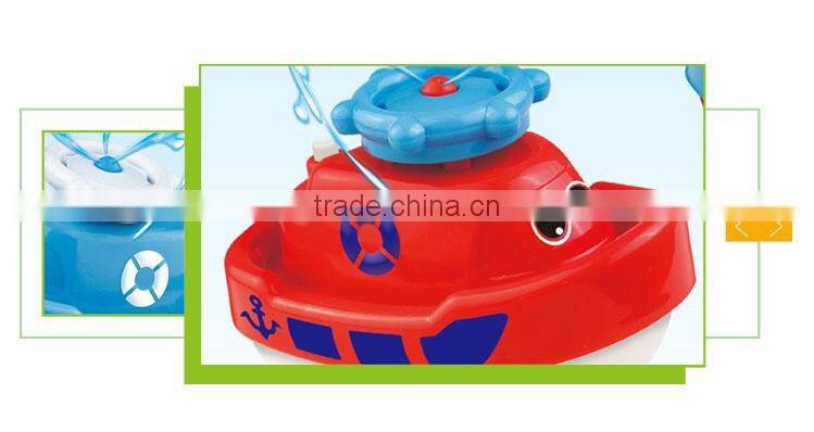 Hot selling battery operated plastic electric toy boat motor