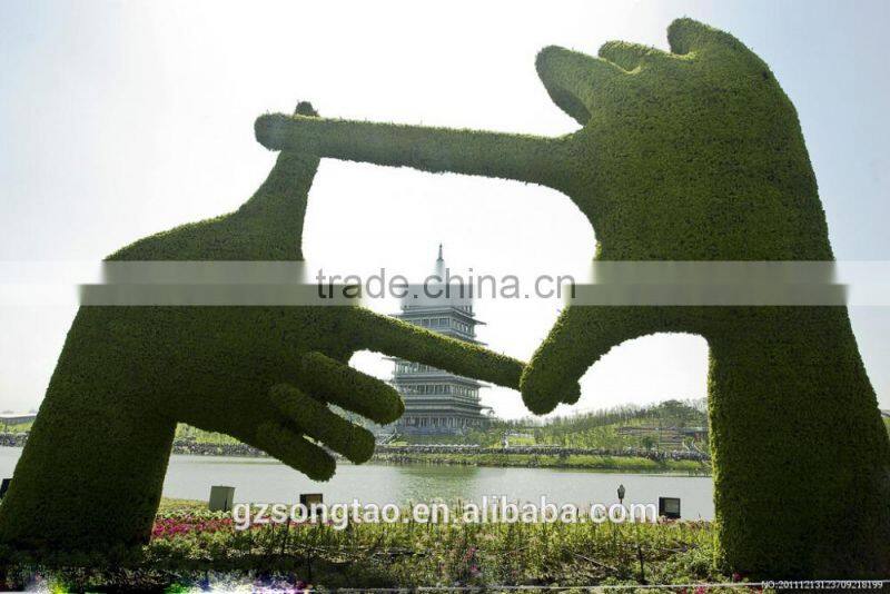 Artificial grass Hand topiary park decoration special shape ornaments artificial topiary