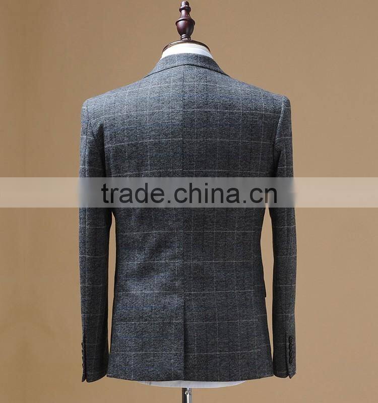 2016 latest design 3 piece suit with notch lapel two placket buttons flap alibaba china supplier