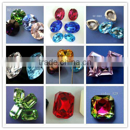 crystal fancy stone sew on stone for jewelry