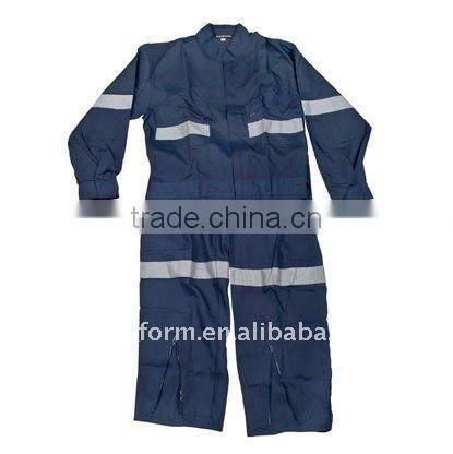blue cotton flame-retardant coverall workwear SL801