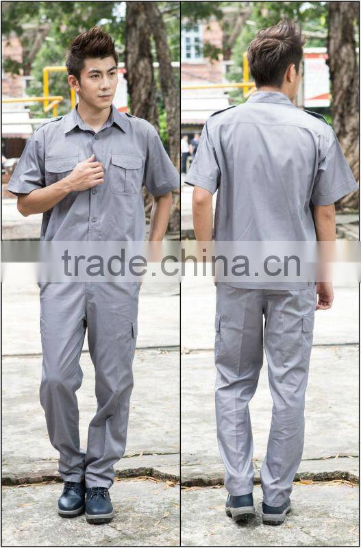 fashion cotton work wear with customer design manufacturing in Guangzhou