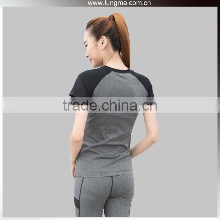 Latest Thermal Moisture Wicking Compression Gear Long Pants, 4 Needle 6 Thread Flatlock Sewing Rash guard T Shirts