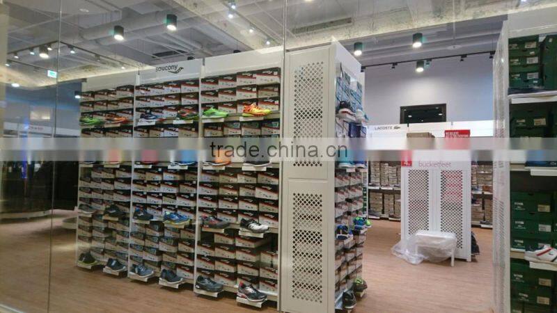 Outlet Department store display racks shopping mall display rack